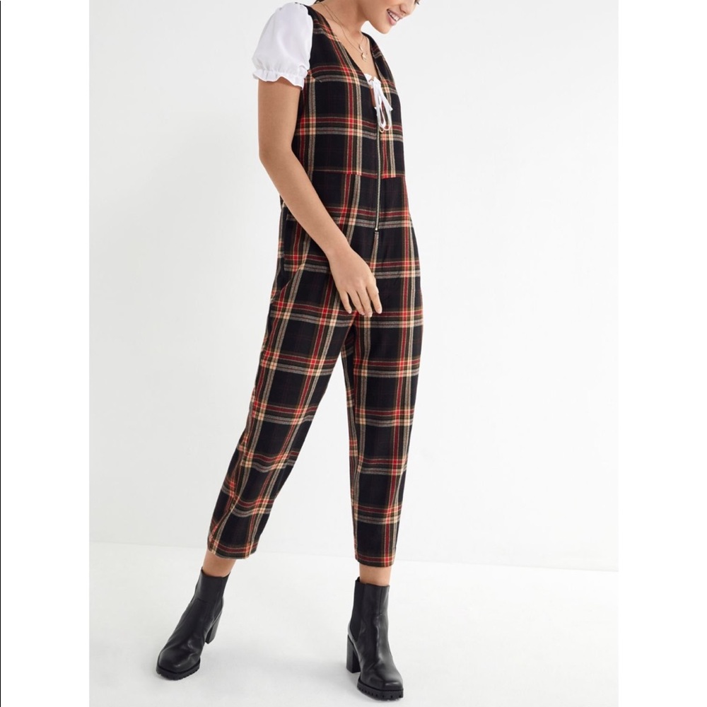 Flannel Jumpsuit